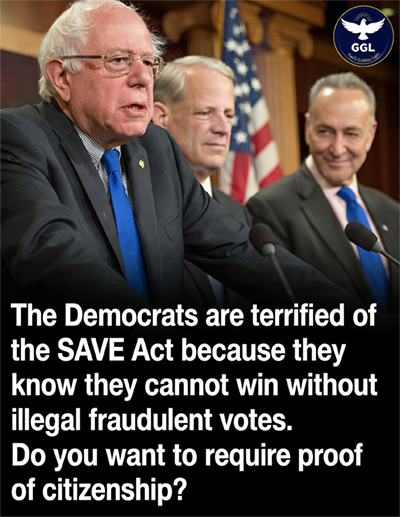 Passing the Save Act. To Save America