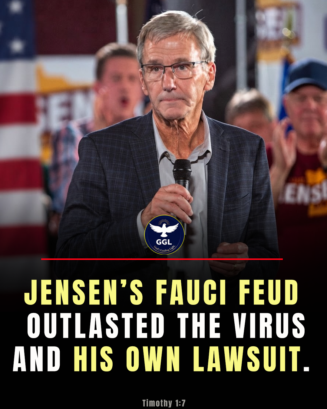 Scott Jensen is still treating Anthony Fauci as the man who broke ordinary life, and he is running on that memory.
